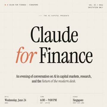 Cover Image for Claude for Finance