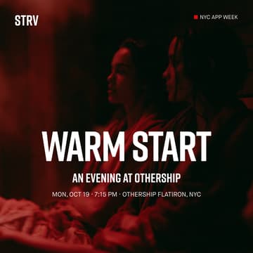 Cover Image for Warm Start: An Evening at Othership (Hosted by STRV, Sponsored by RevenueCat)