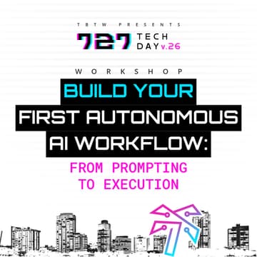 Cover Image for Build Your AI Workflow Live Workshop