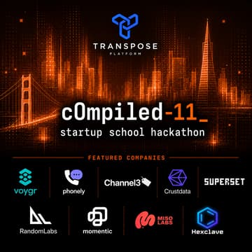 Cover Image for c0mpiled-11: Startup School Hackathon!