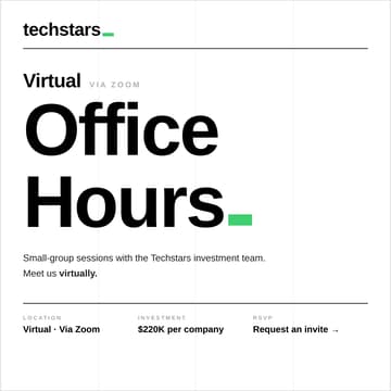 Cover Image for Virtual: Techstars Dirty and Dangerous Jobs Group Office Hours