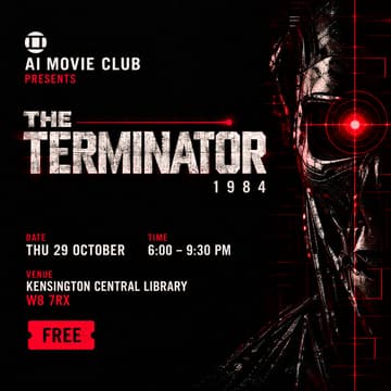 Cover Image for AI Movie Club x The Terminator (1984)