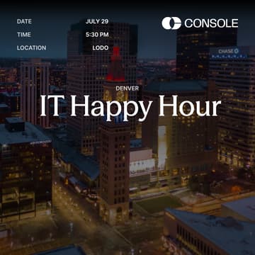 Cover Image for IT and SecOps Happy Hour Denver