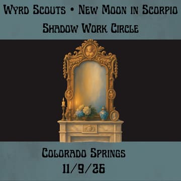 Cover Image for New Moon in Scorpio • Shadow Work Circle
