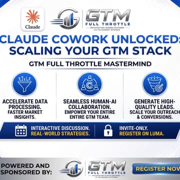 Cover Image for MasterMind - Claude Cowork Unlocked: Scaling Your GTM Stack