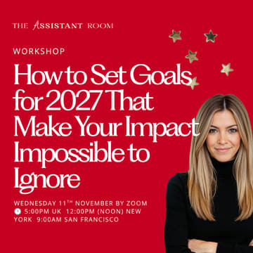 Cover Image for Workshop: How to Set Goals for 2027 That Make Your Impact Impossible to Ignore