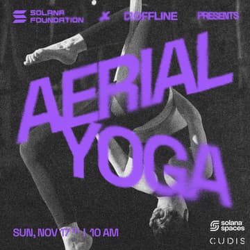 Cover Image for Solana Fitness Zone: Aerial Yoga | Breakpoint 2026