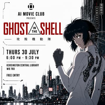 Cover Image for AI Movie Club x Ghost In The Shell (1995)