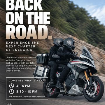 Cover Image for Back on the Road - Preview Energica