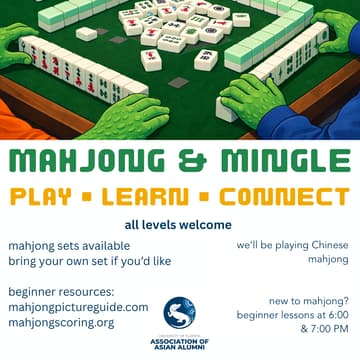 Cover Image for Mahjong & Mingle - May (NYC)
