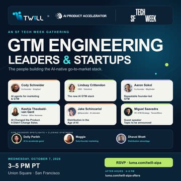 Cover Image for GTM Engineering Leaders & Startups | SF Tech Week