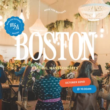 Cover Image for Made For Mothers Boston Chapter Meetup: Feed Yourself First