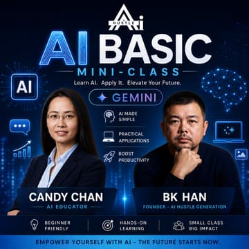 Cover Image for AI BASIC MINICLASS S1 - GOOGLE GEMINI
