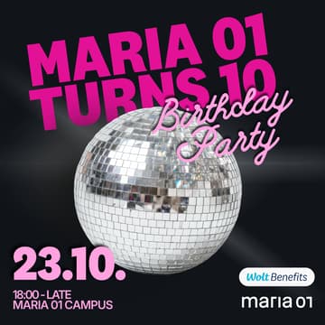 Cover Image for Maria 01 Turns 10: Join the Party!