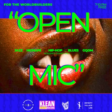 Cover Image for OPEN MIC: FOR THE WORLDBUILDERS