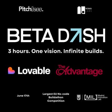 Cover Image for BETADASH #WomenBuild x The Advantage AI — build your ideas with Lovable