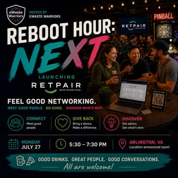 Cover Image for 🚀 Reboot Hour: Next -- an eWaste Warriors Event