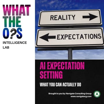 Cover Image for AI Expectation Setting: What You Can Actually Do - Exclusive Meetup