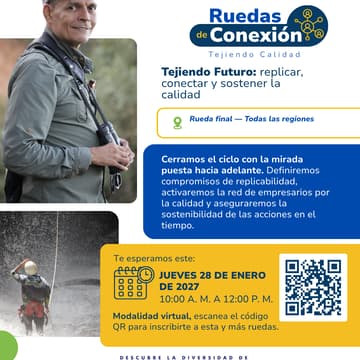 Cover Image for Rueda final de coTejiendo Futuro: replicar, conectar y sostener la calidad nclusiones y cierre – todas las regiones