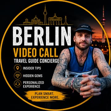 Cover Image for Plan Your Berlin Trip with Josef Kunz (Video Call)