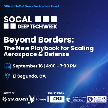 Cover Image for Beyond Borders: The New Playbook for Scaling Aerospace & Defense