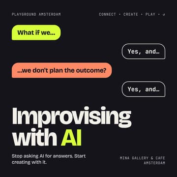 Cover Image for Improvising with AI