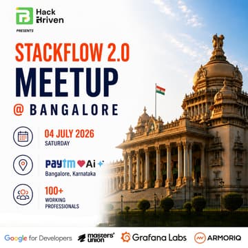 Cover Image for Stackflow Meetup@Bangalore