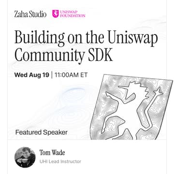 Cover Image for Building on the Uniswap Community SDK