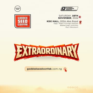 Cover Image for Godded Seed Confab - Port Harcourt