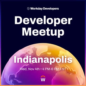 Cover Image for Workday Developer Meetup Indianapolis