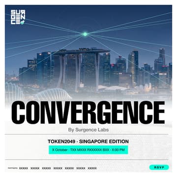 Cover Image for Convergence Mixer by Surgence Labs | Token2049 Singapore