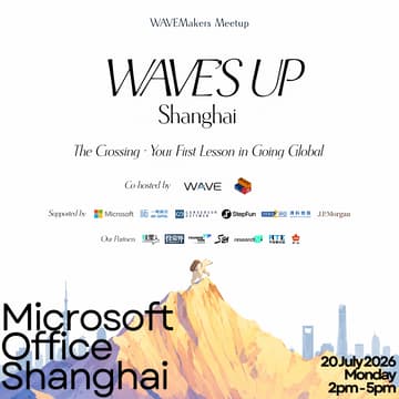 Cover Image for WAVE'S UP · EP02 — The Crossing: Your First Lesson in Going Global