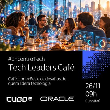 Cover Image for Tech Leaders Café | Cubo + Oracle