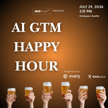 Cover Image for AI GTM Happy Hour - Seattle's GTM Crowd, drinks on us
