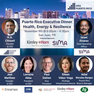 Cover Image for AEG Puerto Rico Executive Dinner: Health, Energy & Resilience