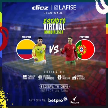 Cover Image for ESTADIO VIRTUAL DIEZ COLOMBIA VS PORTUGAL