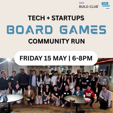 Cover Image for Tech & Startup Board Games + Poker Night 🎲 | Build Club Sydney