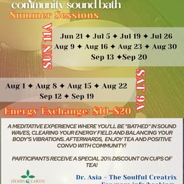 Cover Image for Crystal Bowl Community Sound Bath