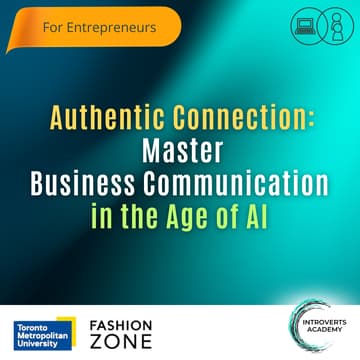 Cover Image for Authentic Connection: Master Business Communication in the Age of AI