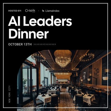 Cover Image for AI Leaders Dinner @ AIE New York