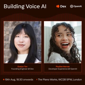 Cover Image for Building Voice AI with Dex & OpenAI
