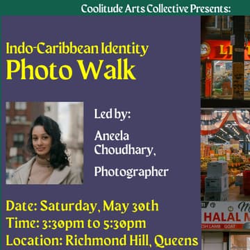 Cover Image for Indo-Caribbean Identity - Photo Walk in Richmond Hill