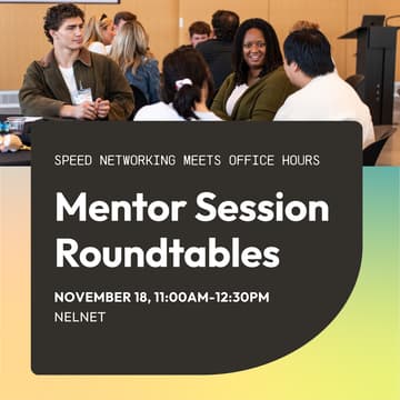 Cover Image for Mentor Session Roundtables