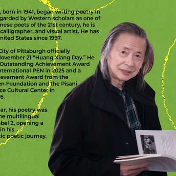Cover Image for 「宇宙人體」 爵士詩歌音樂會! TRANSLANGUAGING JAZZ POETRY NIGHT! Poet詩人黃翔+ 張玲+ 莫妮卡 MÓNICA + Jazz Duo爵士樂手: Tamir Lifshitz & Hillai Govreen