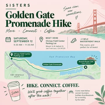 Cover Image for Sisters Female Founders Hike