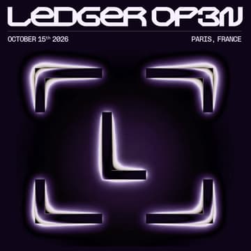 Cover Image for SAVE THE DATE | Ledger OP3N 2026