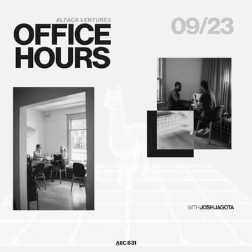 Cover Image for Alpaca VC Office Hours