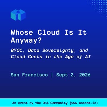 Cover Image for Whose Cloud Is It Anyway? BYOC, Data Sovereignty, and Cloud Costs in the Age of AI
