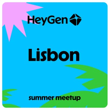 Cover Image for HeyGen User MeetUp Lisbon