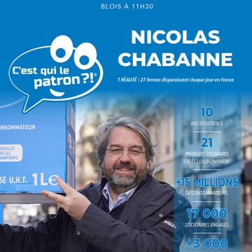 Cover Image for Déjeuner FFI Blois avec Nicolas Chabanne